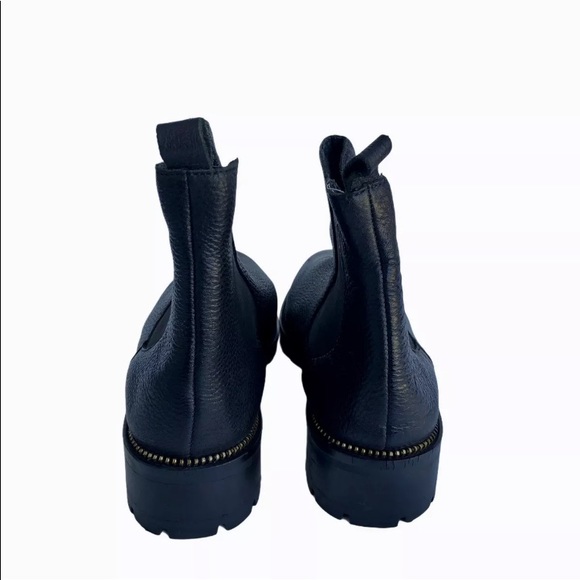 Fabianelli Sz 8 Blk Italian Leather Chelsea Boots - Picture 4 of 9